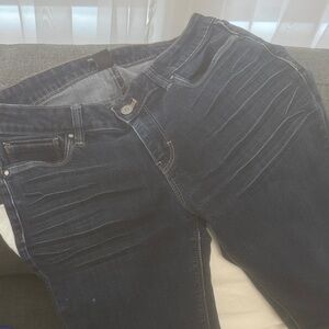 White House Black Market Dark Indigo Skinny Jeans